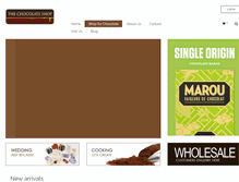 Tablet Screenshot of chocolate.ie